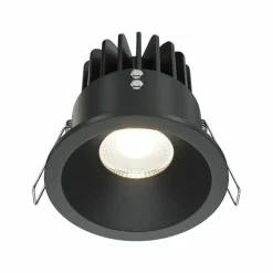 Sklep Kaja Punktowe światło LED do łazienki ⌀8,5cm DL034-L12W4K-B z serii ZOOM