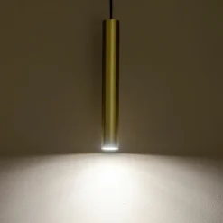 Fashion Punktowy, regulowany zwis, tuba 30cm 10772 FOURTY | Kaja Oświetlenie Żyrandole Nowoczesne