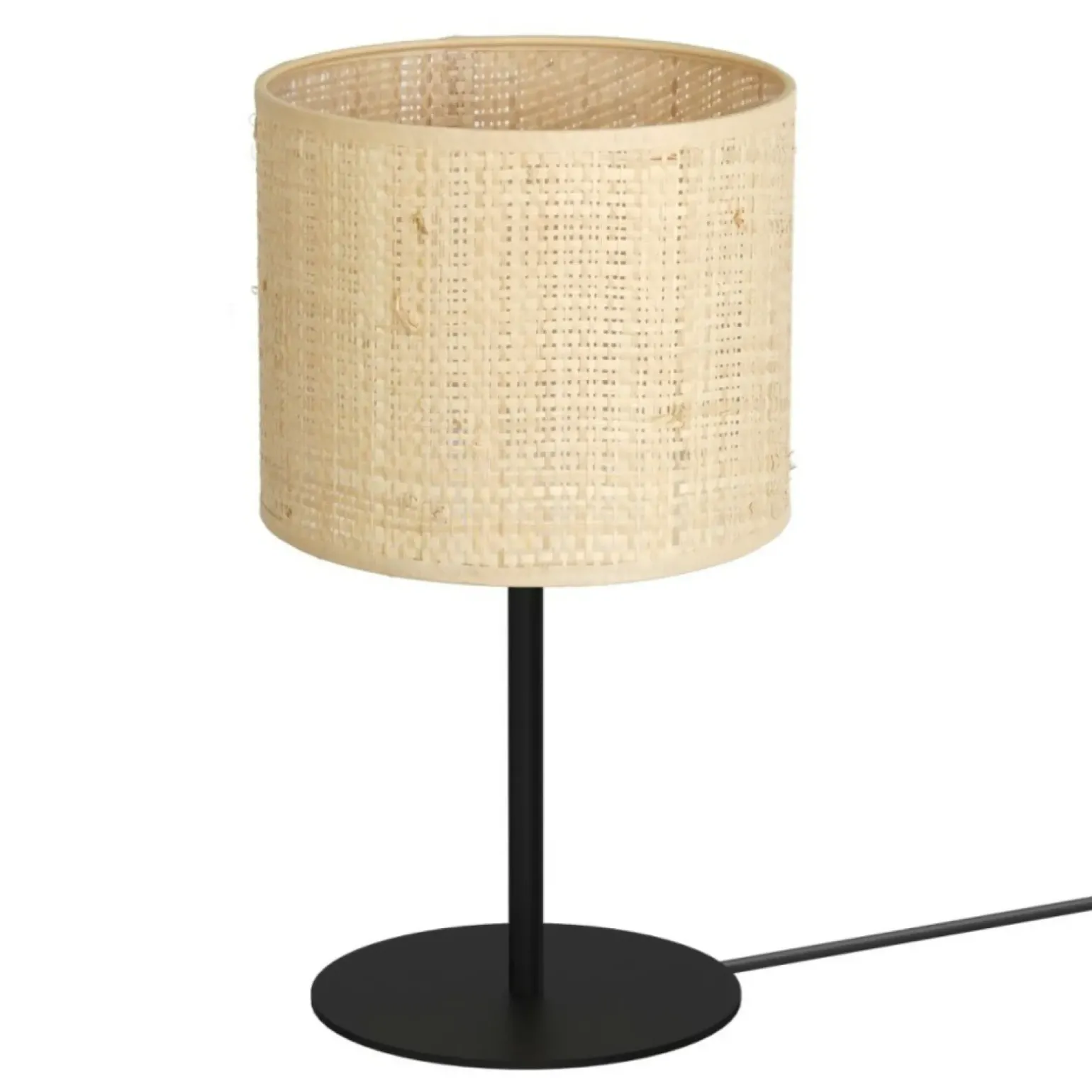 Sklep Kaja Ratanowa lampka stołowa w stylu rustykalnym LX 5284 z serii RATTAN