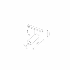 Sklep Kaja Reflektor do szyny magnetycznej 1F 10656 LVM SPOT LED | Kaja