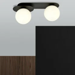 Sklep Kaja Reflektor natynkowy na listwie, białe kule 1118/2 PLAZA | Kaja