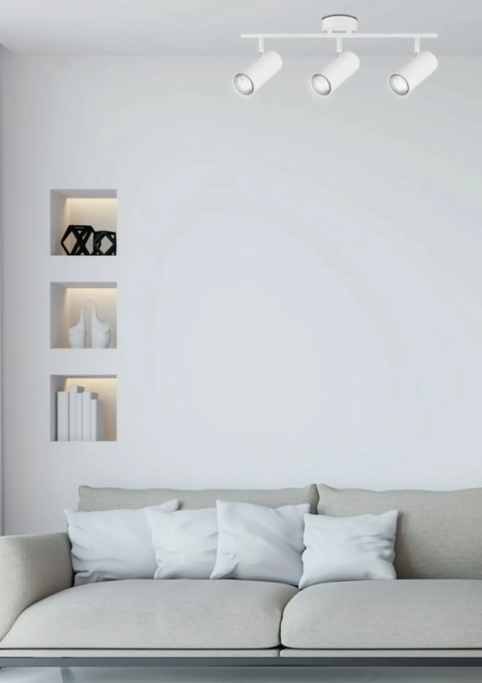 Clearance Reflektor sufitowy idealny na skosy 93-01689 COLLY | Kaja Oświetlenie Żyrandole Nowoczesne