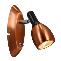 Sklep Kaja Reflektorek ścienny z włącznikiem 91-32768 CROSS | Kaja Oświetlenie