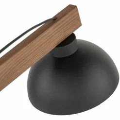 Sklep Kaja Regulowana, drewniana lampka biurkowa z kloszem TK 5345 z serii OSLO