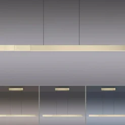 Cheap Regulowana lampa LED nad wyspę ZM 2545-60 PURE-MOTO-RISE | Kaja Żyrandole Nowoczesne