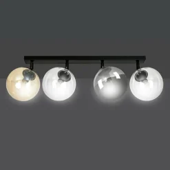 Outlet Regulowana lampa sufitowa z kolorowymi kloszami 779/4 | Kaja Żyrandole Nowoczesne