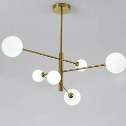 Hot Regulowana lampa wisząca do salonu LP-002/6P DORADO | Kaja Oświetlenie Żyrandole Nowoczesne