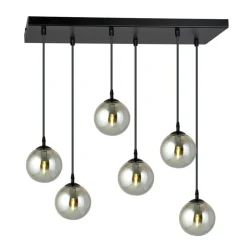 Cheap Regulowana lampa wisząca z kulistymi kloszami 712/6 | Kaja Oświetlenie Żyrandole Nowoczesne