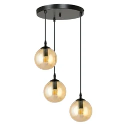 Best Sale Regulowana lampa wisząca z trzema kloszami 713/3PREM | Kaja Żyrandole Nowoczesne