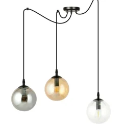Fashion Regulowana lampa wisząca z trzema kloszami 939/3 | Kaja Oświetlenie Żyrandole Nowoczesne