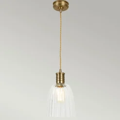 Hot Regulowana lampa wisząca z kloszem DOUILLE-P-AB z serii DOUILLE Żyrandole Nowoczesne