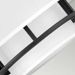 Best Sale Regulowana lampa wisząca z abażurem HK-GRAHAM-M-BK z serii GRAHAM Żyrandole Nowoczesne