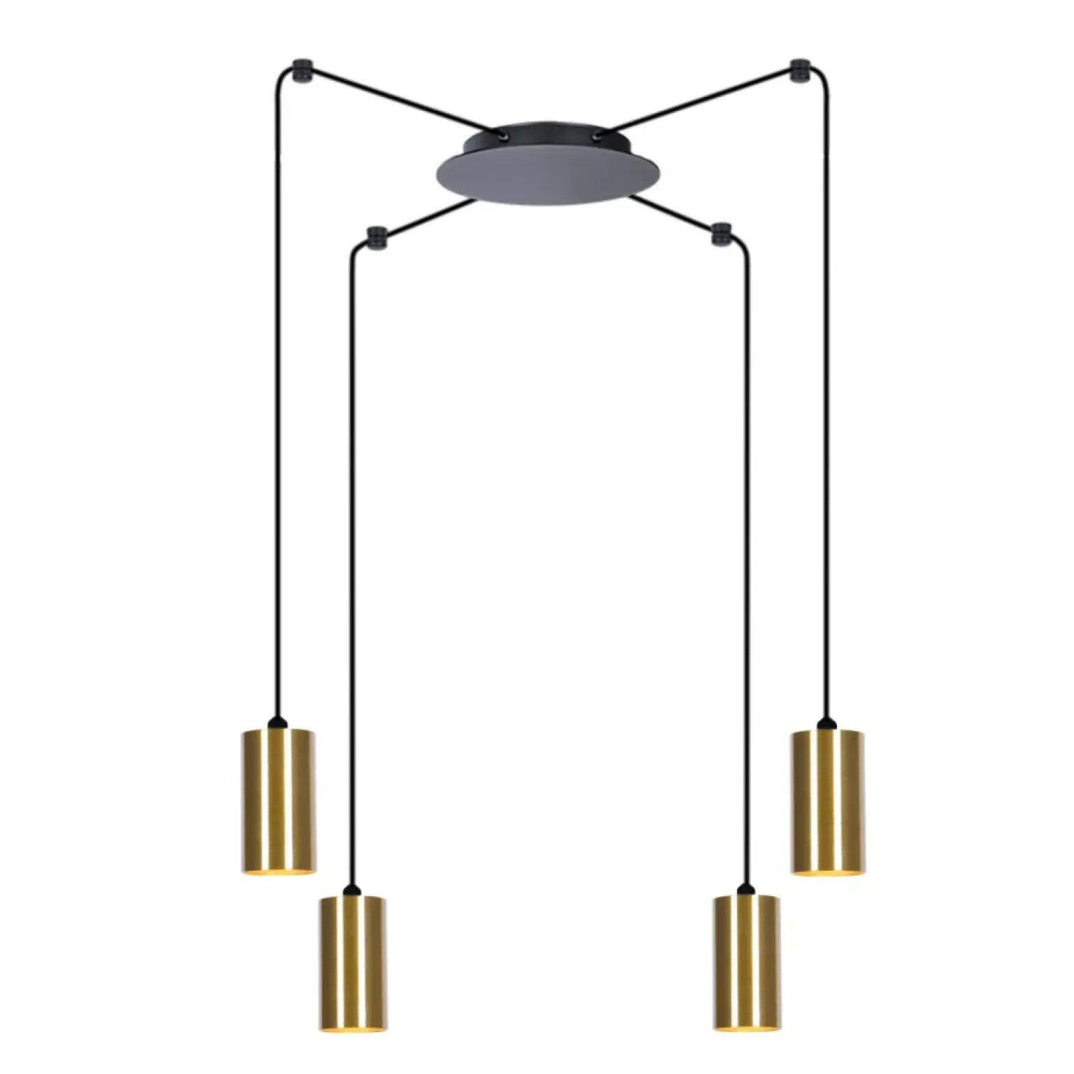 Hot Regulowana lampa wisząca z tubami K-4892 serii VIGO | Kaja Oświetlenie Żyrandole Nowoczesne