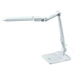 Sklep Kaja Regulowana, ledowa lampka biurkowa K-BL1207 BIAŁY MICA | Kaja