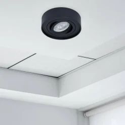 Sklep Kaja Regulowana oprawa podtynkowa, czarna ML0022 z serii NUSA ROUND | Kaja Oświetleni