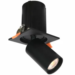 Sklep Kaja Regulowany reflektor mocowany podtynkowo SPL-50310-1S BK TERMO | Kaja