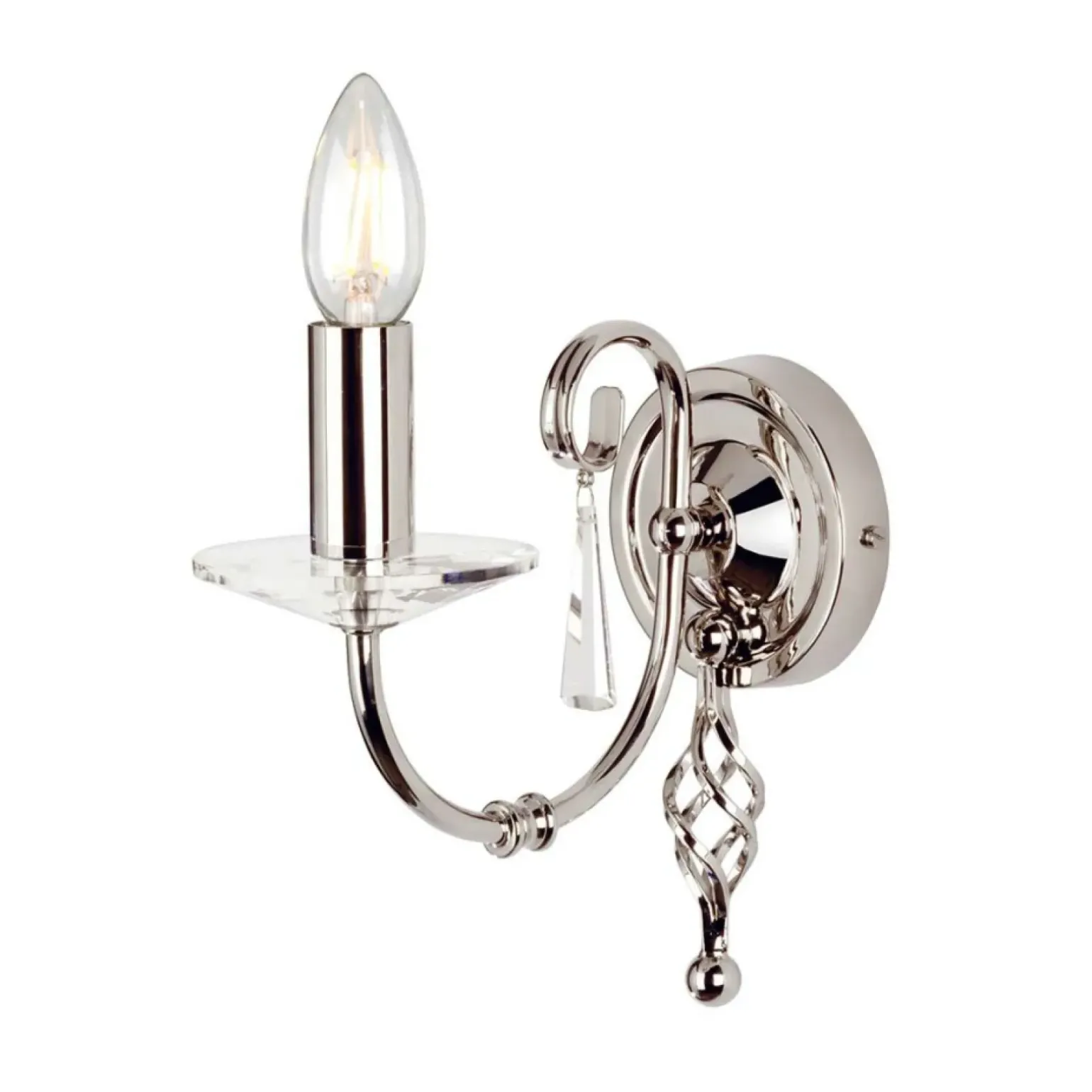 Sklep Kaja Reprezentacyjny kinkiet ścienny AG1-POL-NICKEL z serii AEGEAN