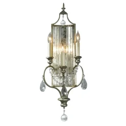 Sklep Kaja Reprezentacyjny kinkiet z kryształkami FE-GIANNA3W z serii GIANNA