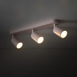 Best Różowa lampa sufitowa z reflektorami TK 10234 LIVIA PINK | Kaja Żyrandole Nowoczesne