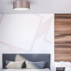 Sklep Kaja Różowa lampa sufitowa ze stylowym wzorem MLP7585 z serii ZIGGY | Kaja Oświetleni