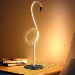 Sklep Kaja Różowy flaming, lampka stołowa FLAMINGO-TL-PNK z serii FLAMINGO