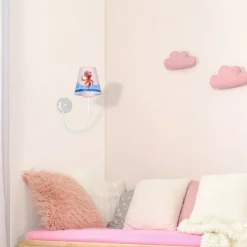 Sklep Kaja Różowy kinkiet, rysunek ośmiornicy MLP6807 z serii OŚMIORNICA LOLA | Kaja Oświet