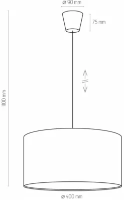 Best Sale Różowy żyrandol do pokoju dziewczynki TK 3231 RONDO KIDS | Kaja Żyrandole Nowoczesne