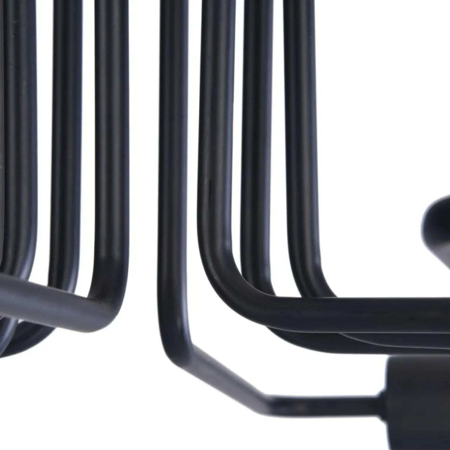 Store Rozłożysta, czarna lampa sufitowa T532CL-08B GILBERT | Kaja Żyrandole Nowoczesne