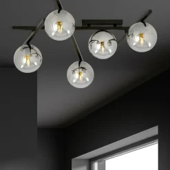 Fashion Rozłożysta lampa sufitowa do korytarza 1104/5 SMART | Kaja Oświetlenie Żyrandole Nowoczesne