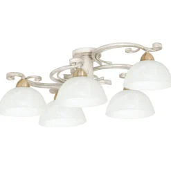 Sklep Kaja Rozłożysta lampa sufitowa w kolorze kremowym LX 5972 AURORA | Kaja