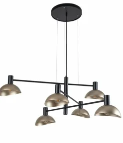 Cheap Rozłożysta, loftowa lampa wisząca do salonu SIG 40569 ARTIS | Kaja Żyrandole Nowoczesne