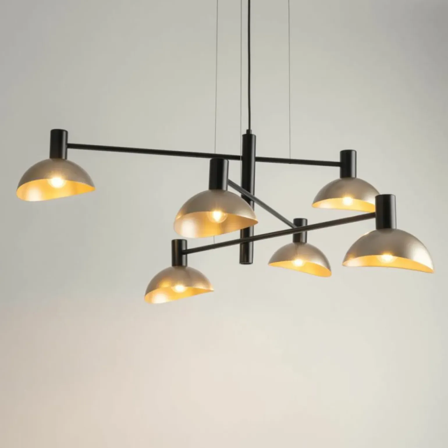 Cheap Rozłożysta, loftowa lampa wisząca do salonu SIG 40569 ARTIS | Kaja Żyrandole Nowoczesne