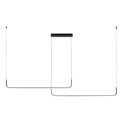 Cheap Rozłożysta, pozioma lampa wisząca LED nad stół ZM 2023199 RIKE | Kaja Żyrandole Nowoczesne