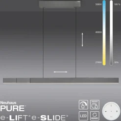 Clearance Rozsuwana, szeroka lampa nad stół ZM 2545-15 PURE-MOTO-RISE | Kaja Żyrandole Nowoczesne