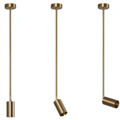 Cheap Ruchomy reflektor na sztywnym zwisie ABR-SLFIN-GU10 FIN | Kaja Żyrandole Nowoczesne