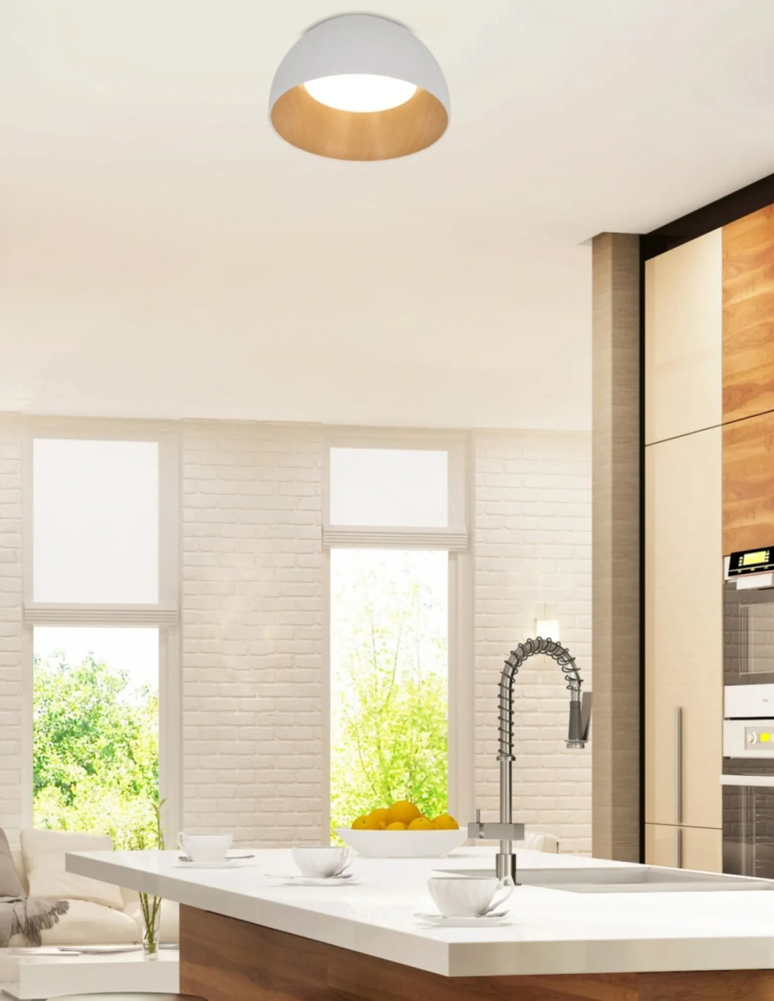 Sklep Kaja Rustykalna lampa sufitowa do sypialni 13-24145 LIGURIA | Kaja