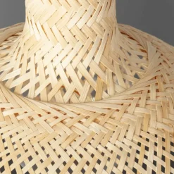 Online Rustykalna lampa z plecionym abażurem ABR-NLW29-BH-E27 BOHO | Kaja Żyrandole Nowoczesne