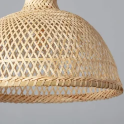 Online Rustykalna lampa z plecionym abażurem ABR-NLW29-BH-E27 BOHO | Kaja Żyrandole Nowoczesne