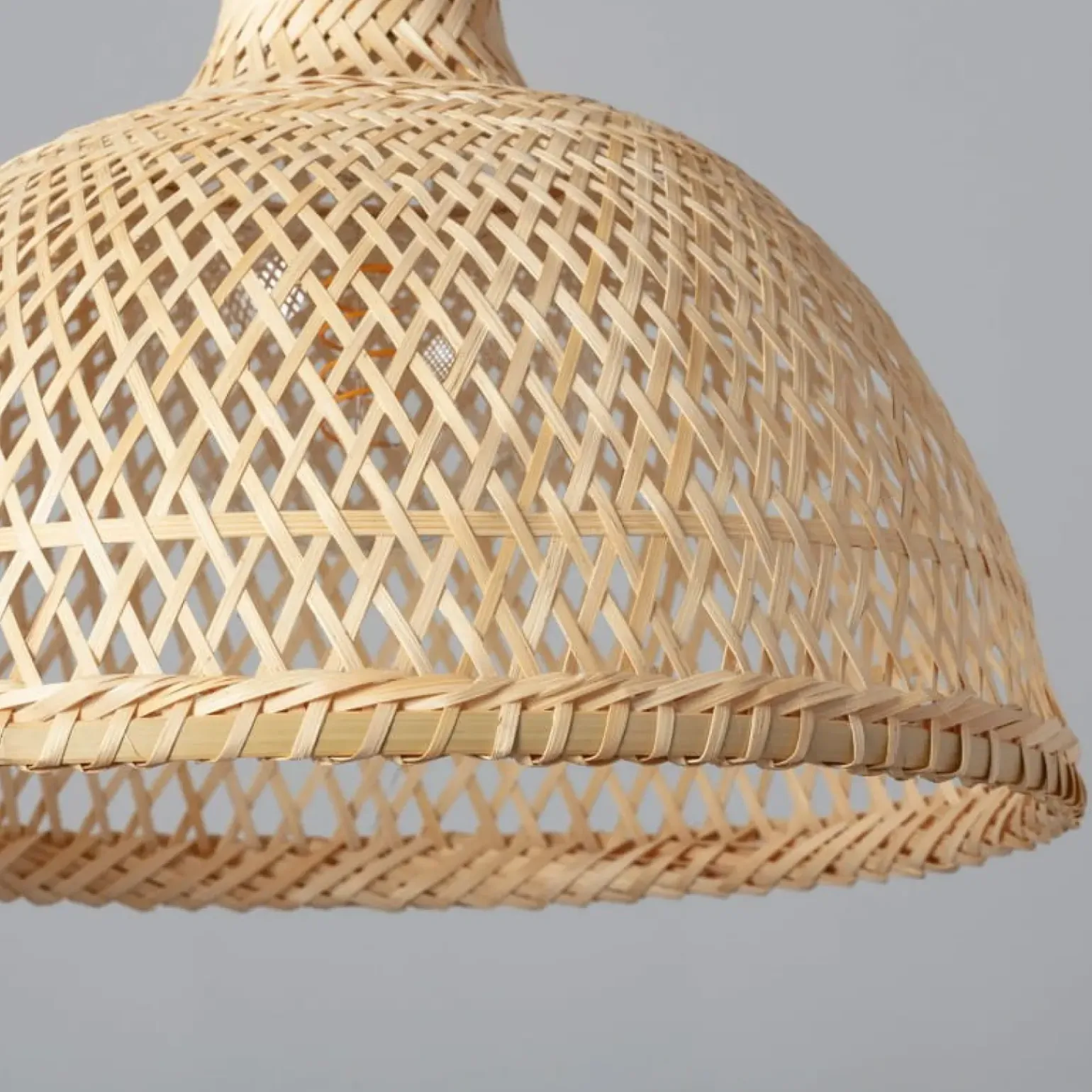 Online Rustykalna lampa z plecionym abażurem ABR-NLW29-BH-E27 BOHO | Kaja Żyrandole Nowoczesne