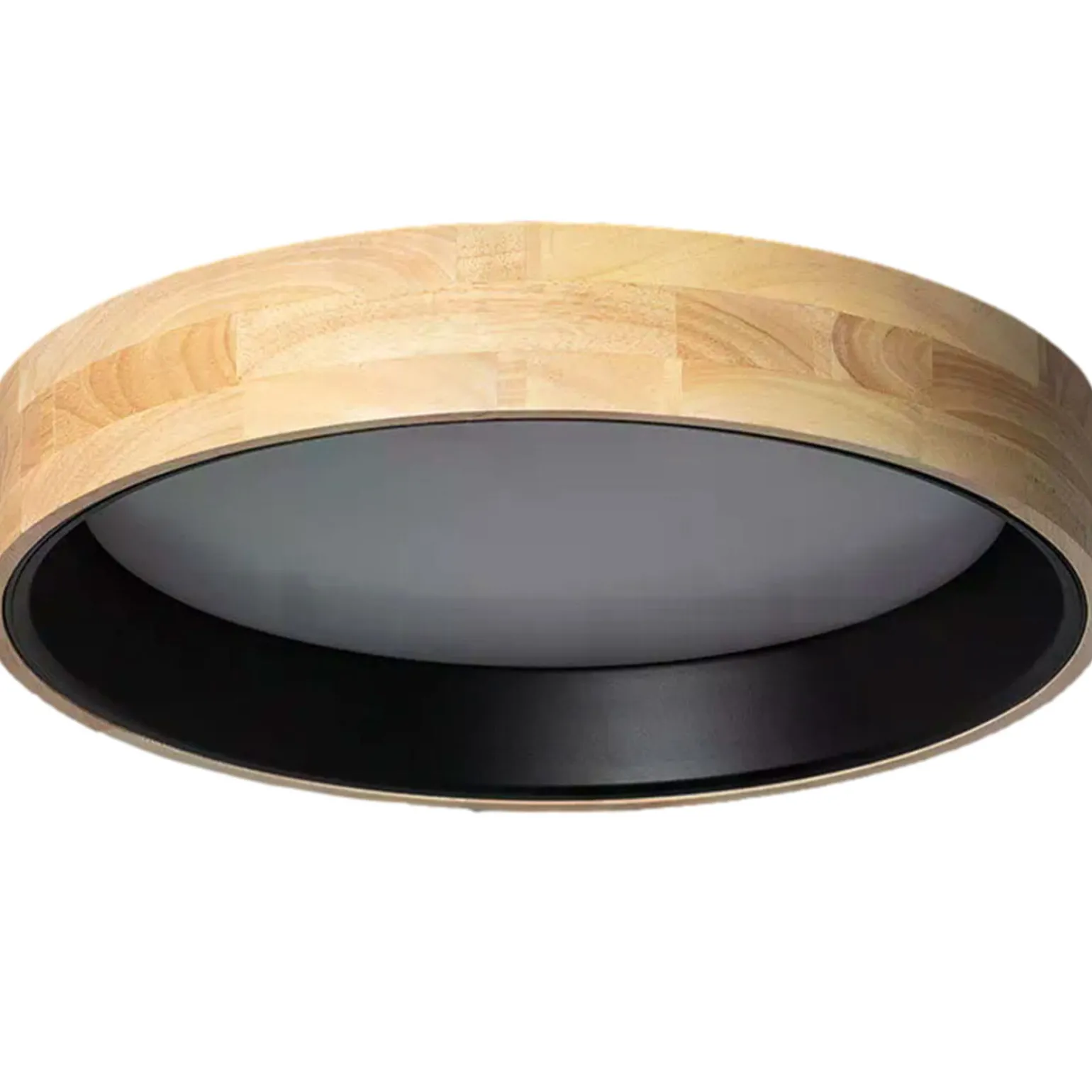 Sklep Kaja Rustykalny plafon LED do sypialni ABR-PLODV-C-20W-CCT NATURALE | Kaja