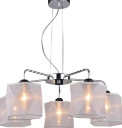 Sklep Kaja Salonowa lampa z ozdobnymi abażurami 35-58737 NOSJA | Kaja Oświetlenie