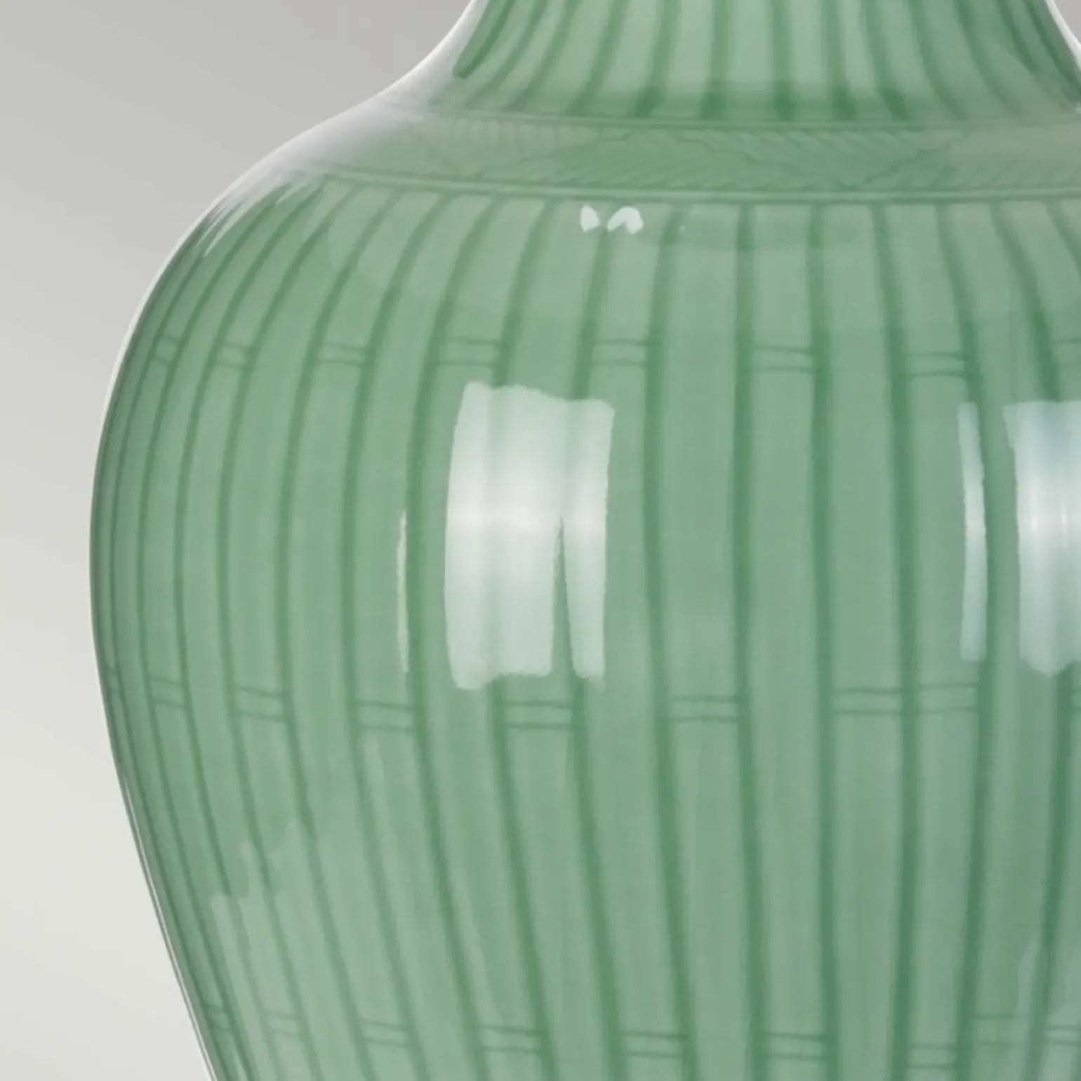 Sklep Kaja Seledynowa lampa stołowa z abażurem DL-DALIAN-TL z serii DALIAN