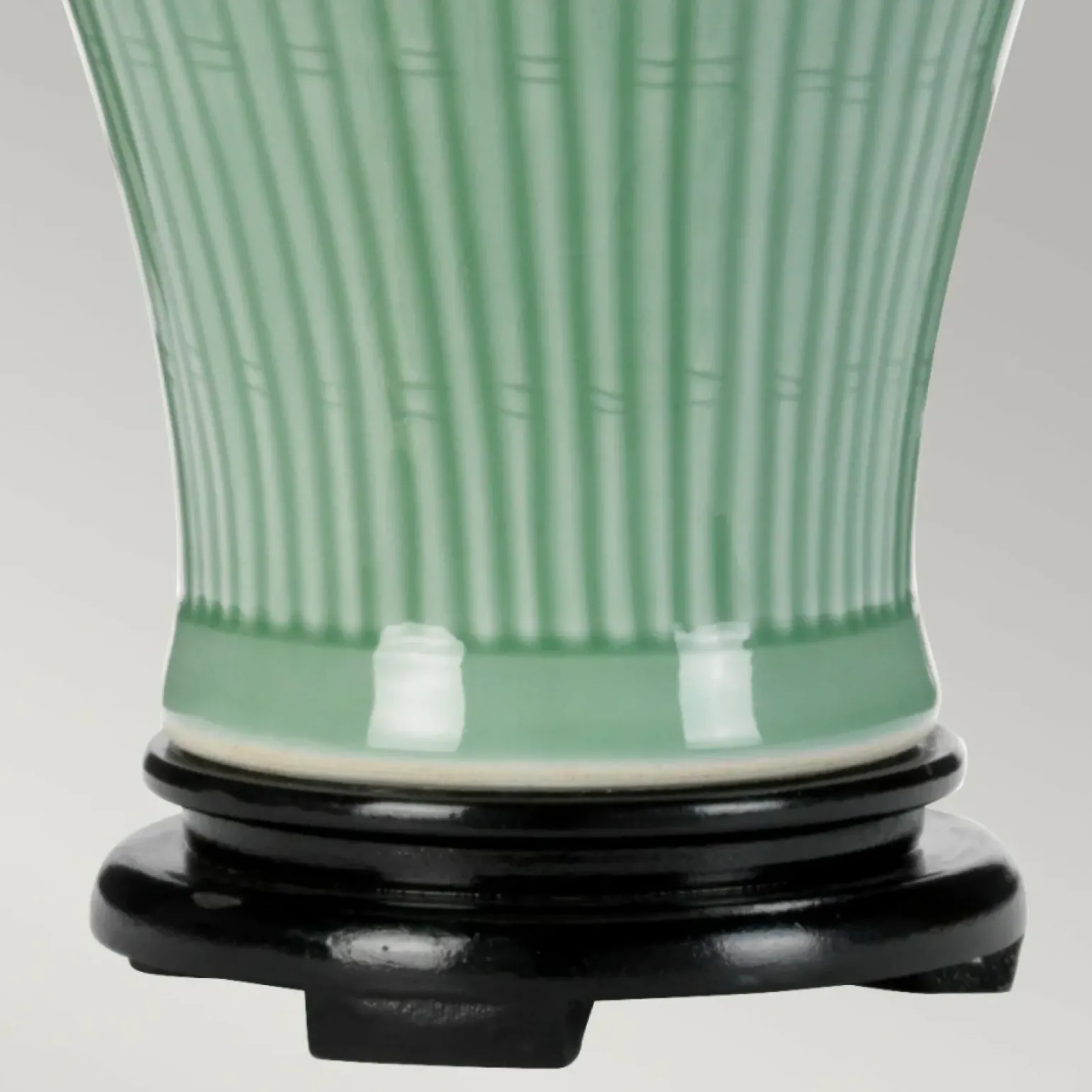 Sklep Kaja Seledynowa lampa stołowa z abażurem DL-DALIAN-TL z serii DALIAN