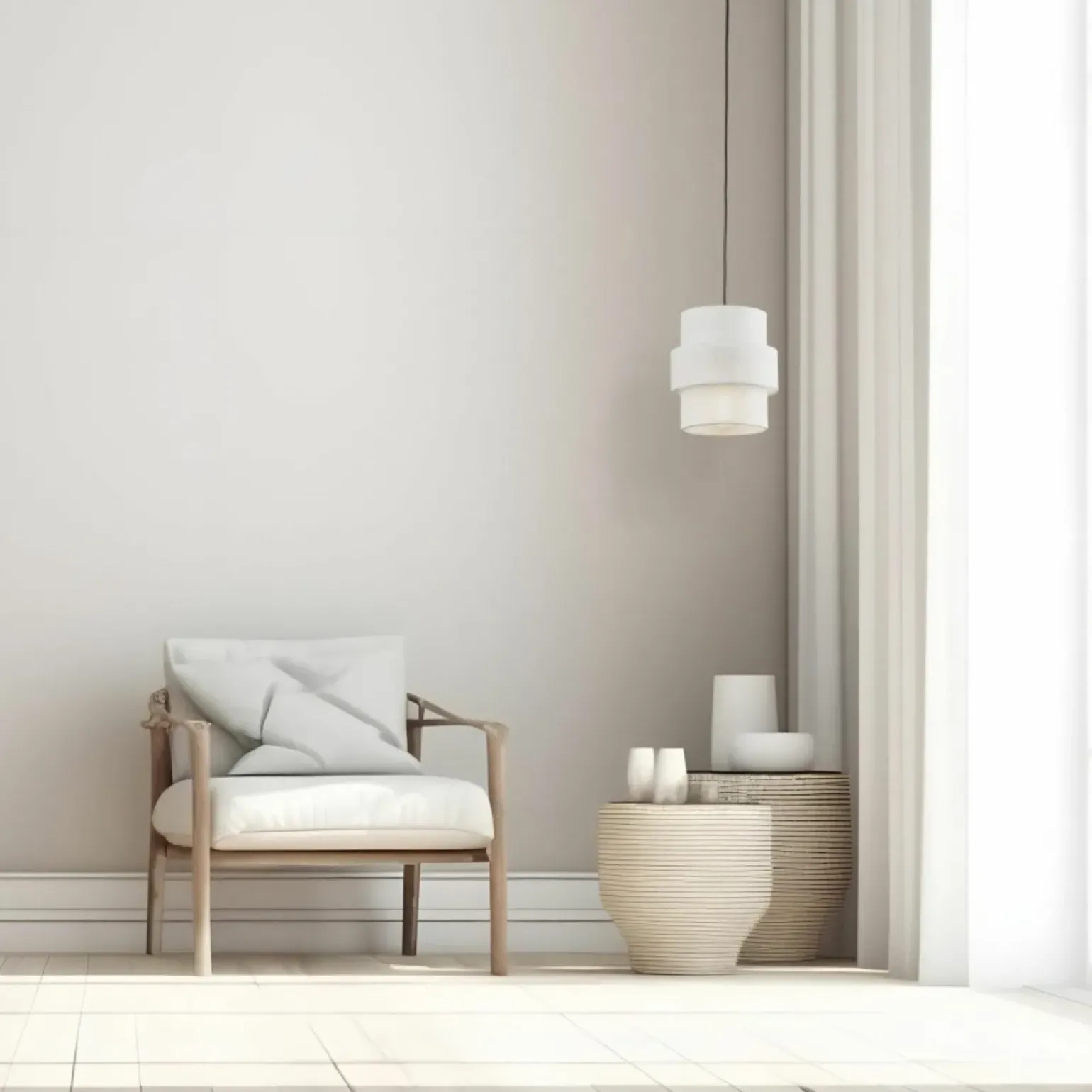 Best Sale Smukła, abażurowa lampa wisząca TK 5094 CALISTO WHITE | Kaja Żyrandole Nowoczesne