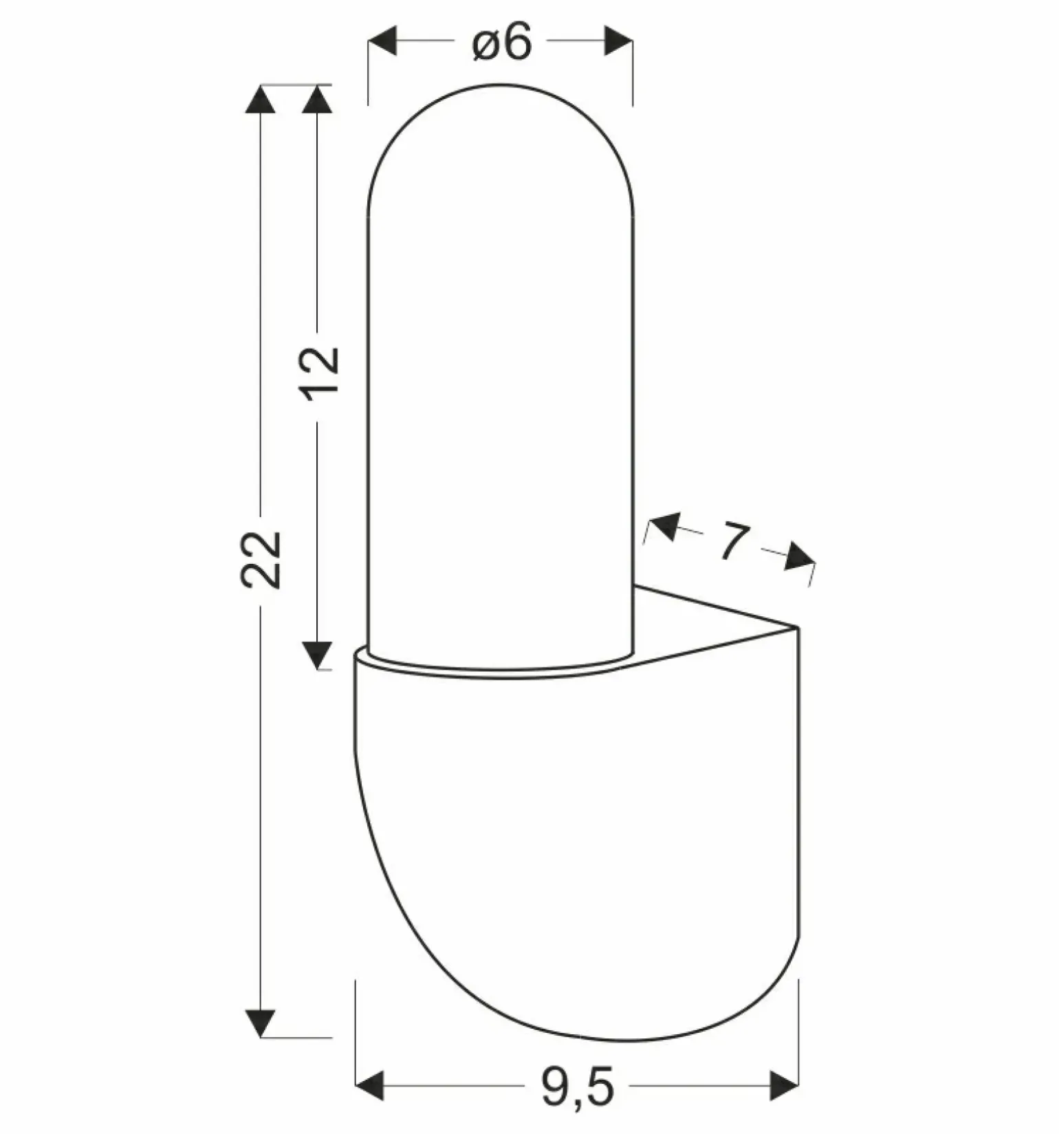 Sklep Kaja Smukła, elewacyjna lampa ścienna zewnętrzna 21-32232 GYNURA | Kaja