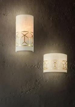 Sklep Kaja Smukła lampa ścienna do sypialni H223-WL-01-G MESSINA | Kaja