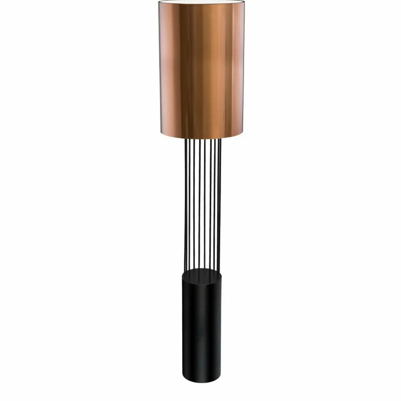 Sklep Kaja Smukła, wysoka lampa podłogowa - miedź 185cm ANT 9475 IHI | Kaja