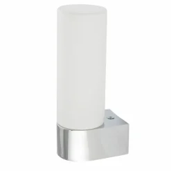 Sklep Kaja Smukły, biało-srebrny kinkiet do łazienki 10723 NATALIE | Kaja