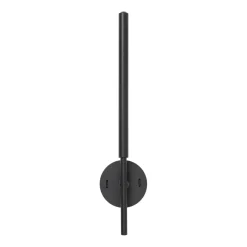 Sklep Kaja Smukły, czarny kinkiet do korytarza TK 5397 FOCUS BLACK | Kaja