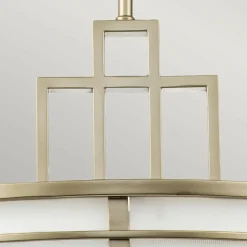 Cheap Solidna lampa wisząca do sypialni FE-FUSION-P-L-PNBR z serii FUSION Żyrandole Nowoczesne